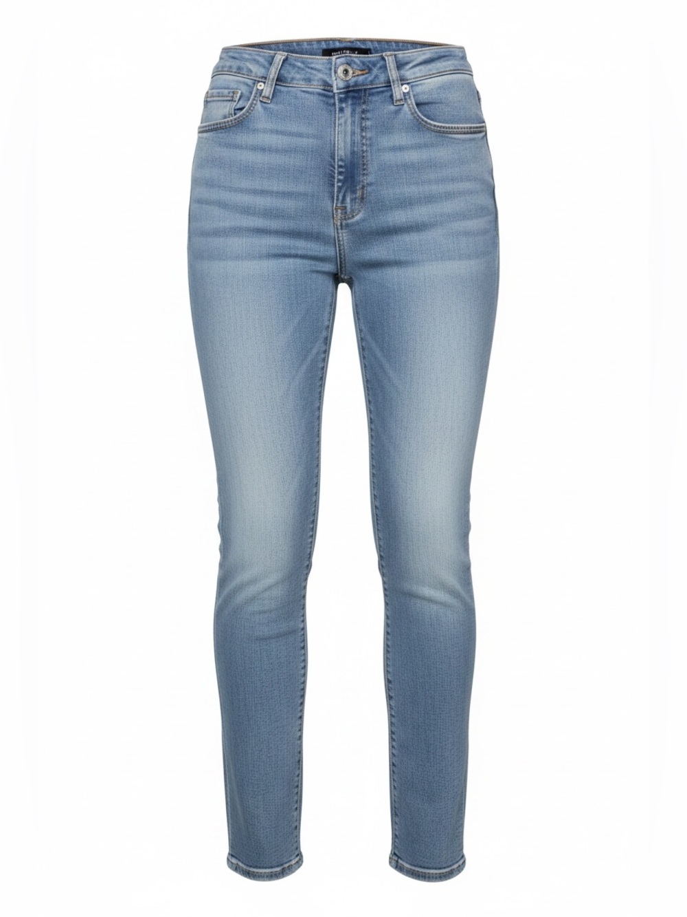 Judy Blue high-waisted boyfriend/slim-fit style light vintage wash. Size 5/27